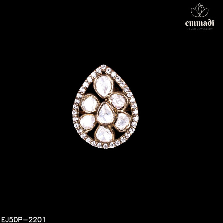 Pendant Brouch Moissanite