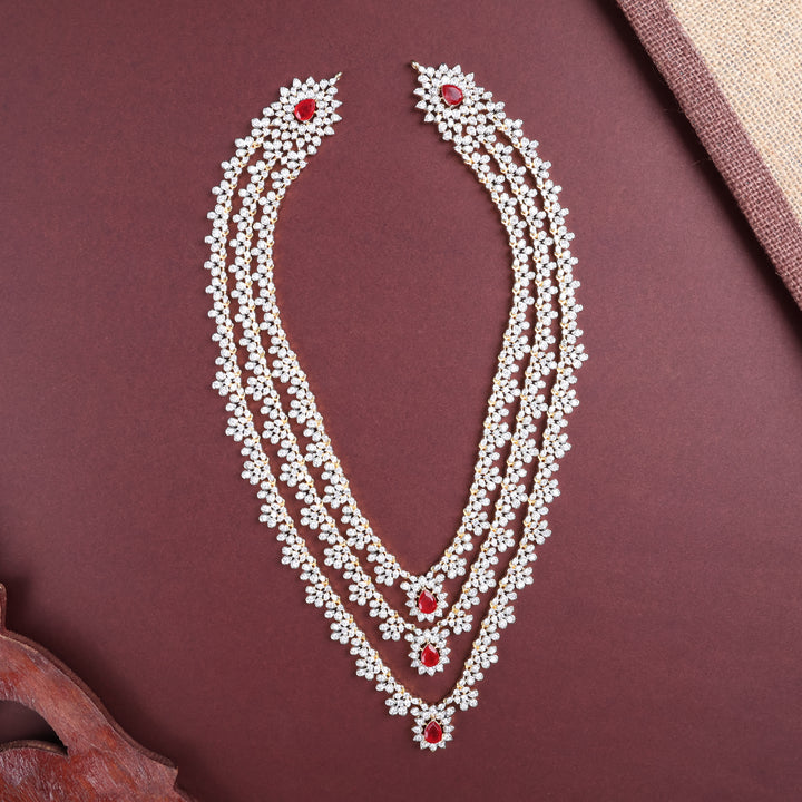 Long Necklace Premium Cz