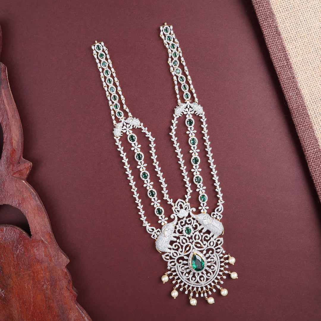 Long Necklace Premium Cz