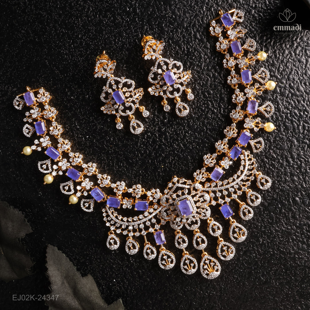 Short Necklace Premium Cz