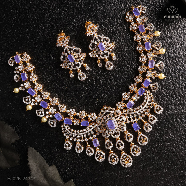 Short Necklace Premium Cz