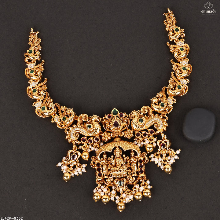 Short Necklace Premium Nakshi