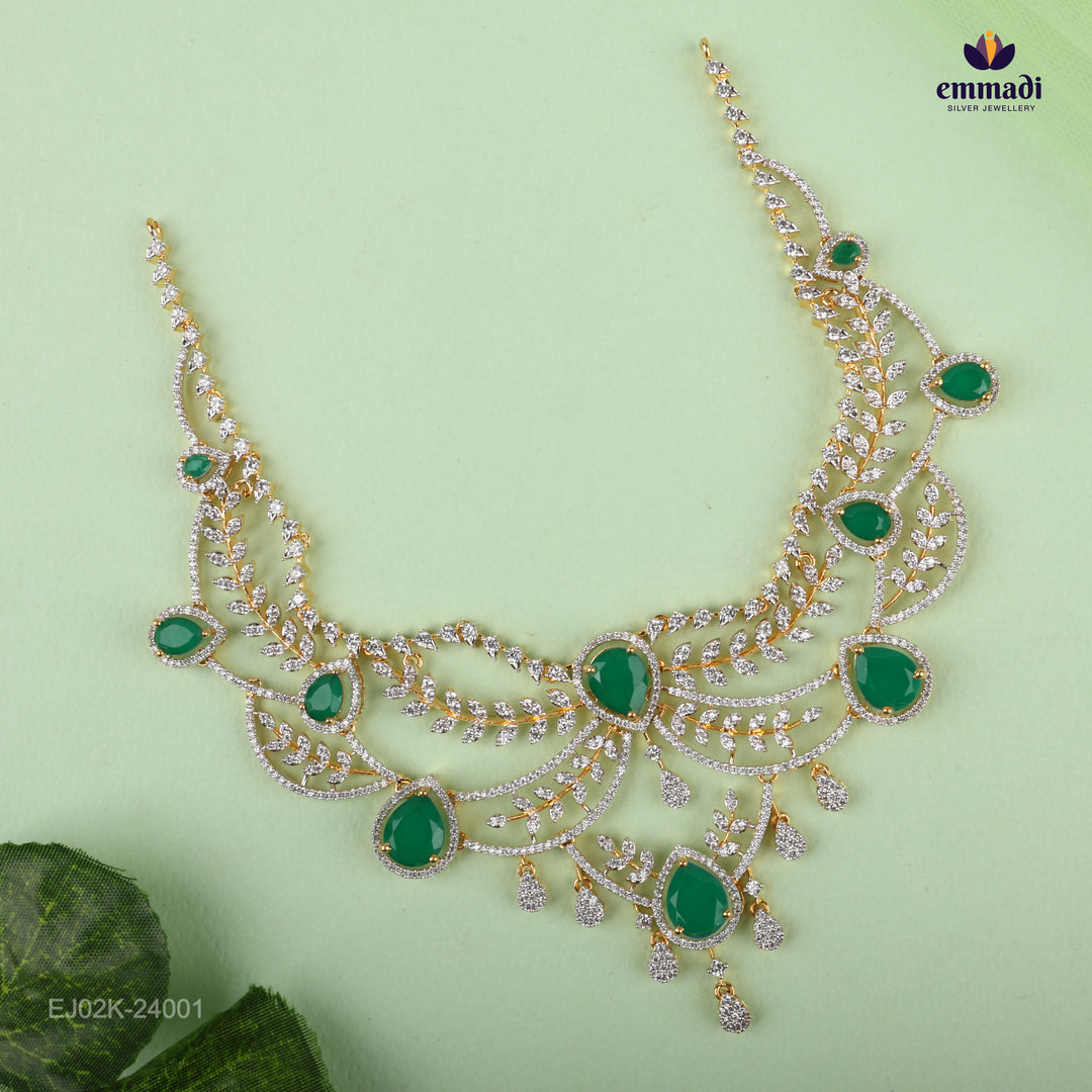 Short Necklace Premium Cz