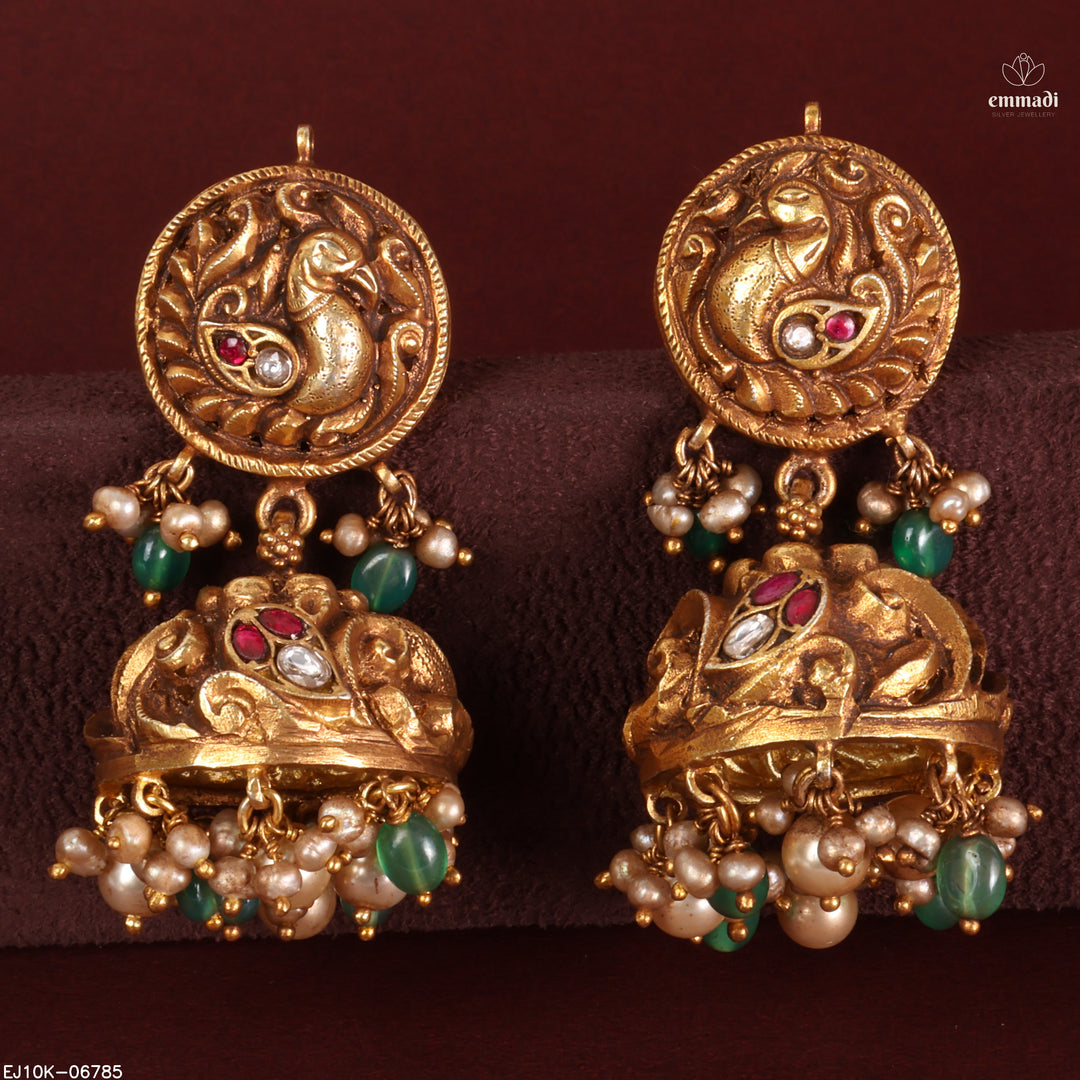 Jhumka Kundan Nakshi