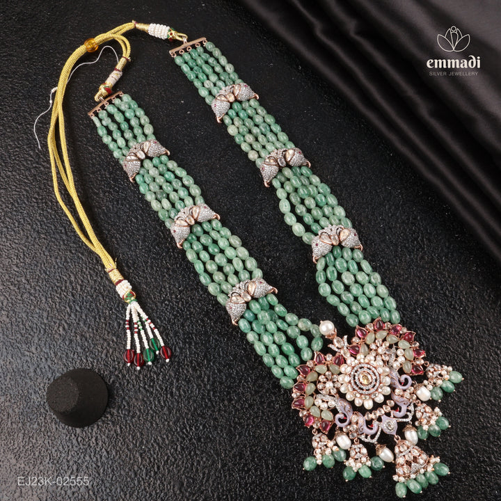Long Necklace Gem Stone