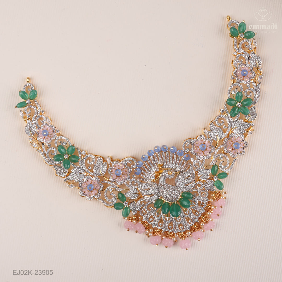 Short Necklace Gem Stone