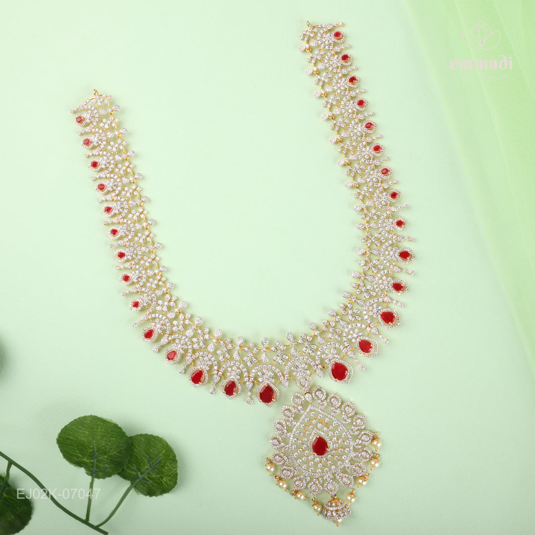 Long Necklace Premium Cz