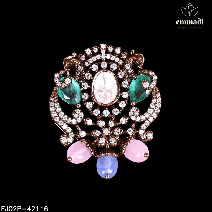 Pendant Brouch Moissanite