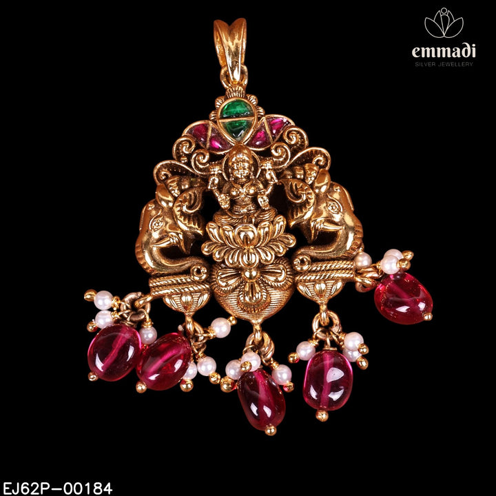 Pendant Premium Kundan Nakshi