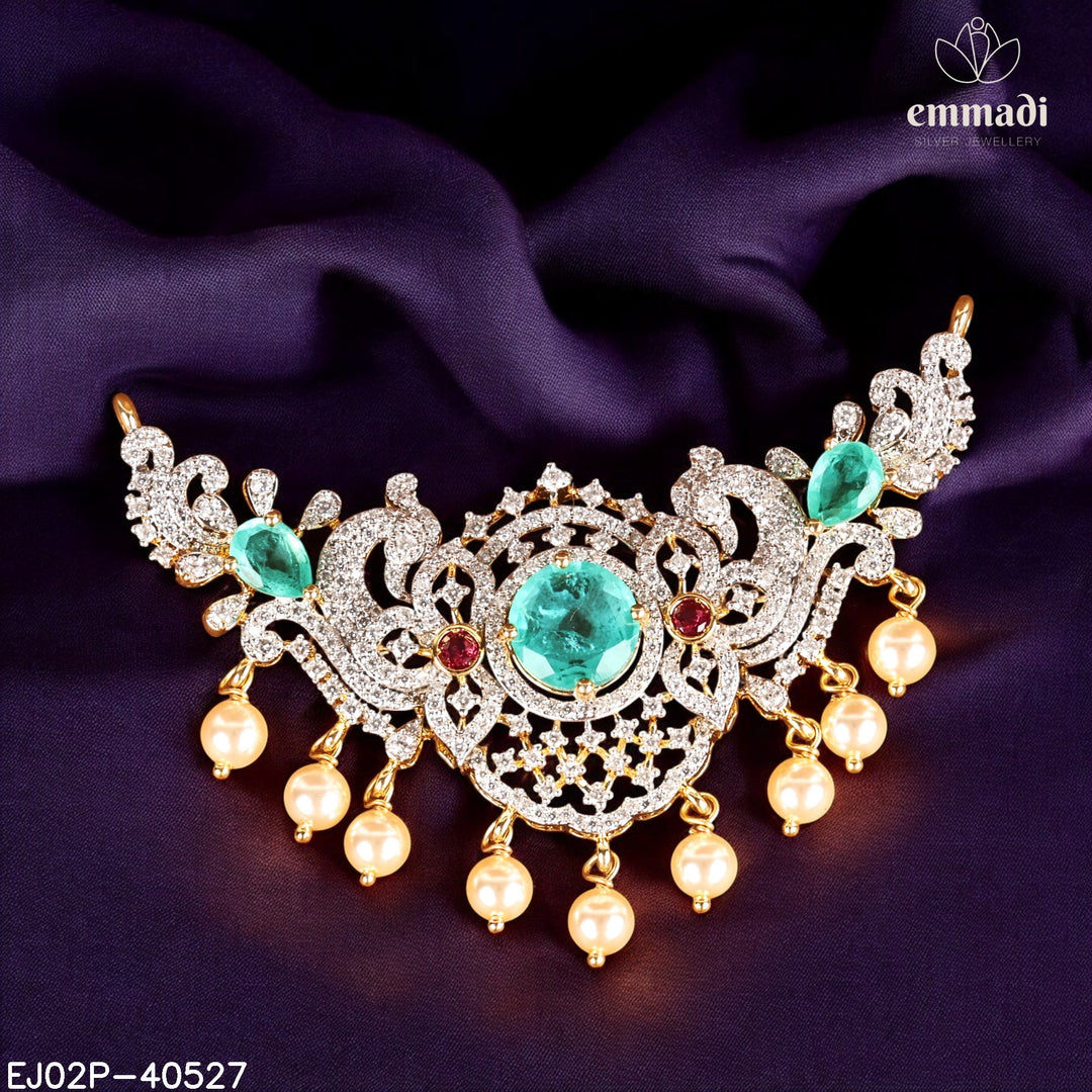 Pendant Brouch Premium Cz