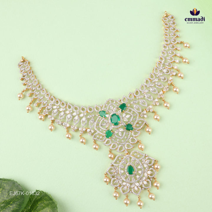 Short Necklace Premium Cz