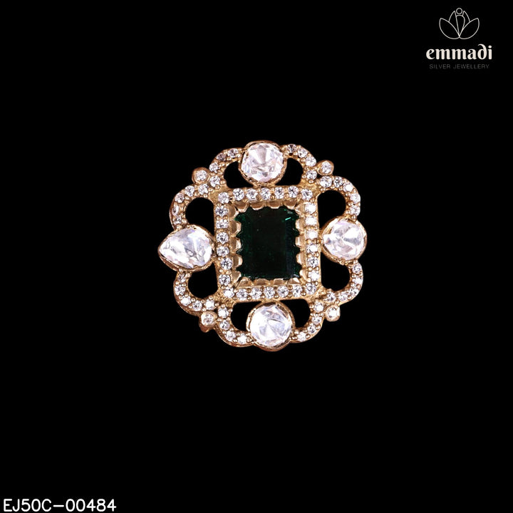 Pendant Brouch Moissanite