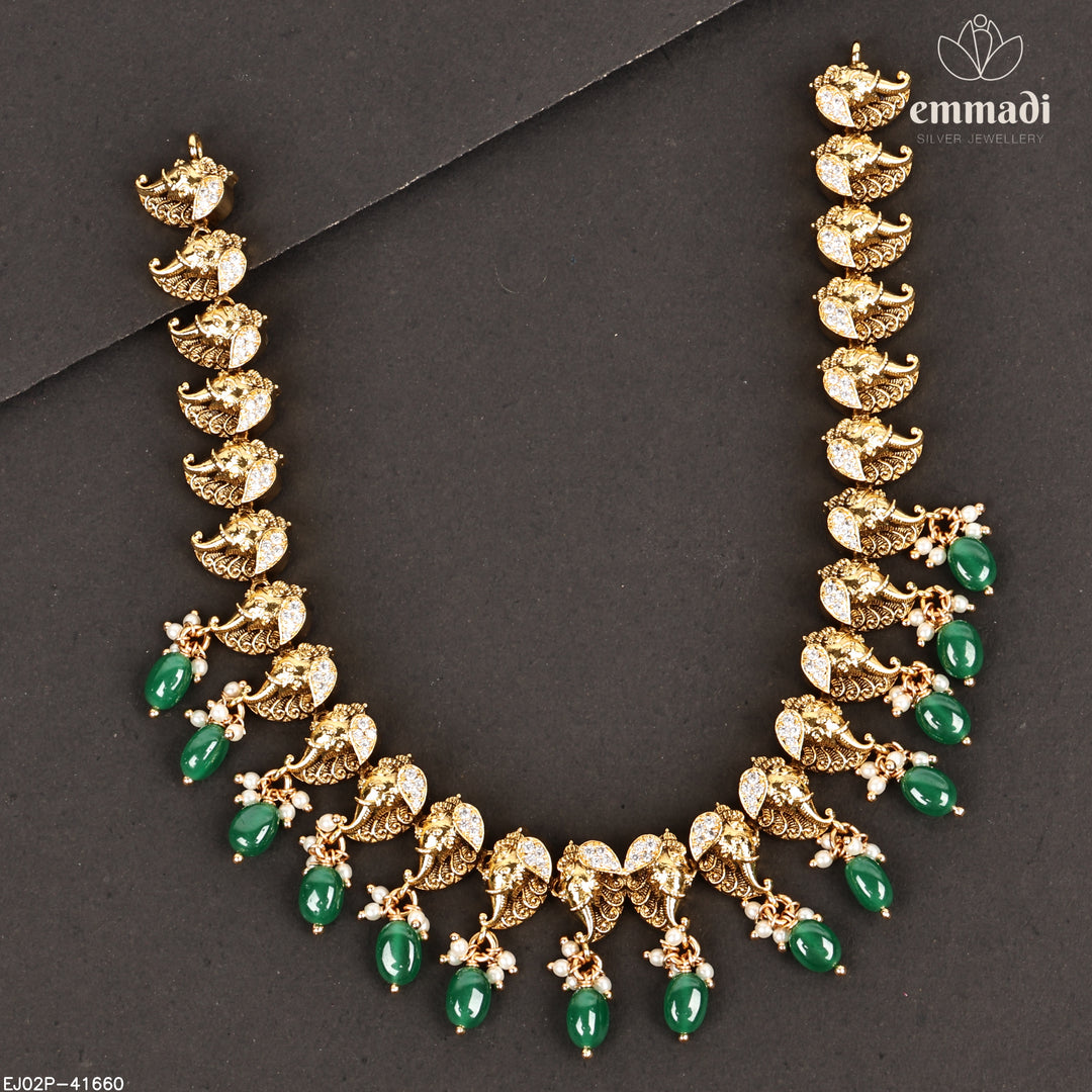 Short Necklace Antique