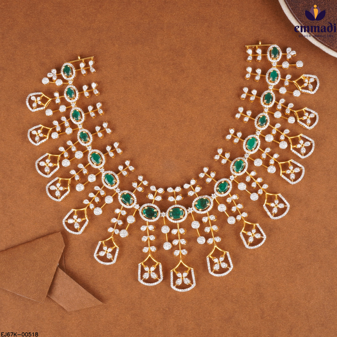 Short Necklace Premium Cz