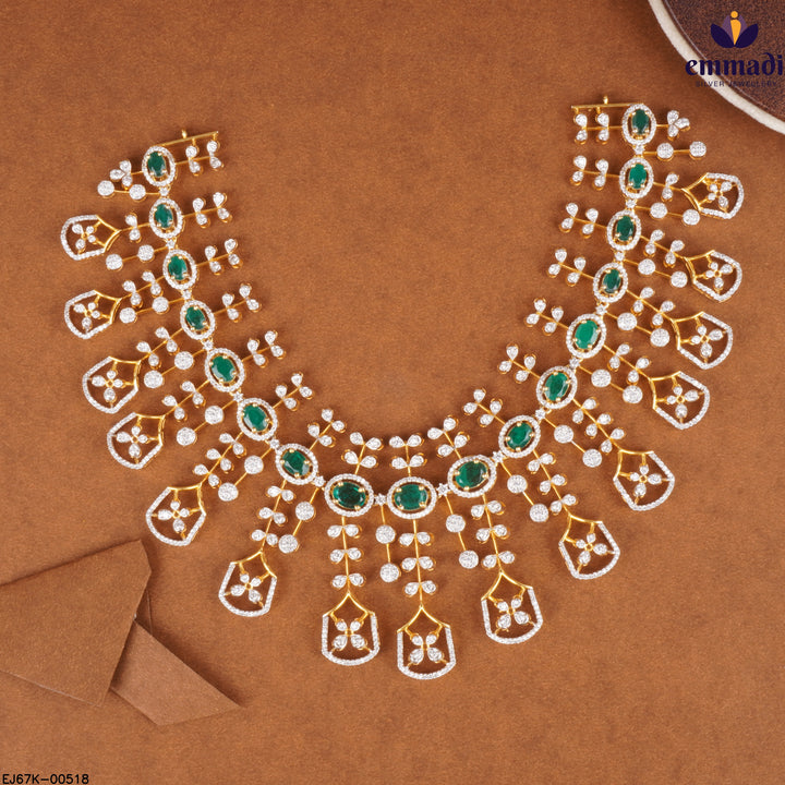 Short Necklace Premium Cz