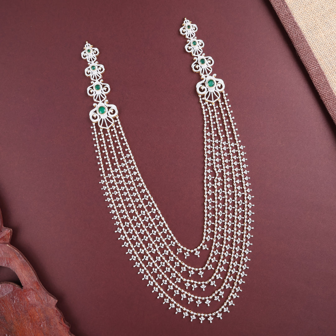 Long Necklace Premium Cz