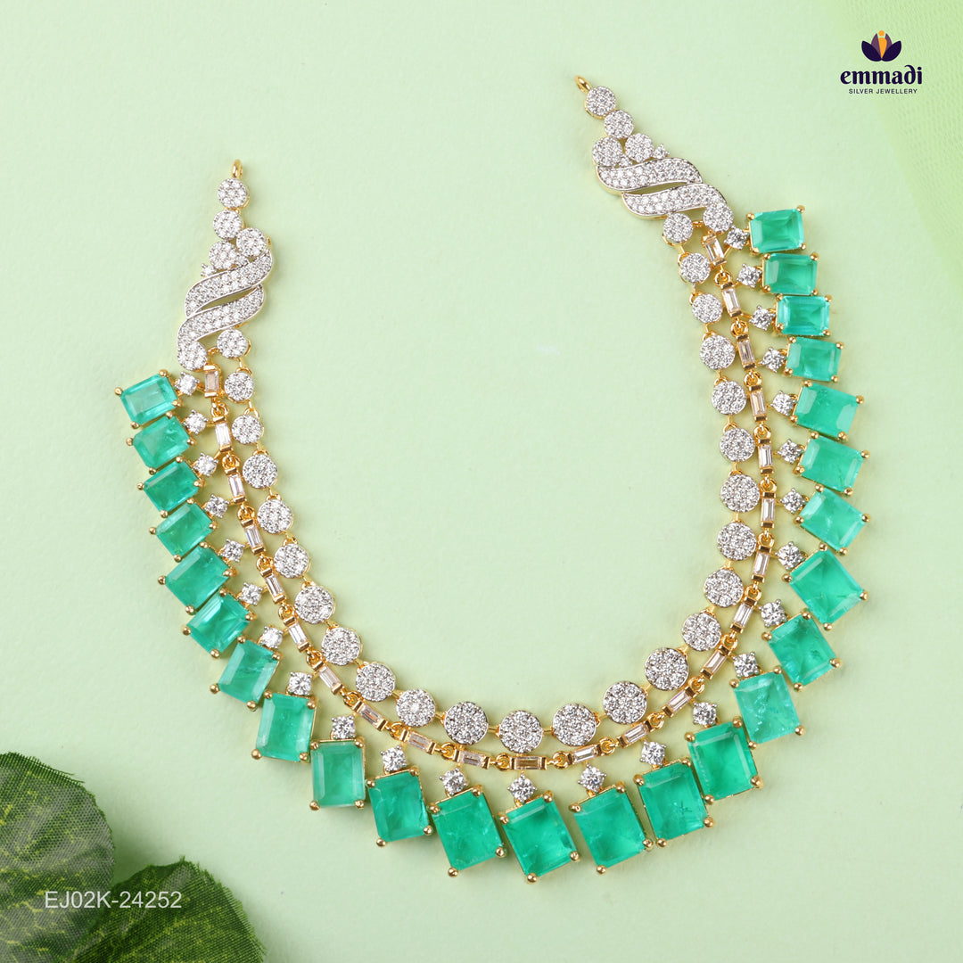 Short Necklace Premium Cz