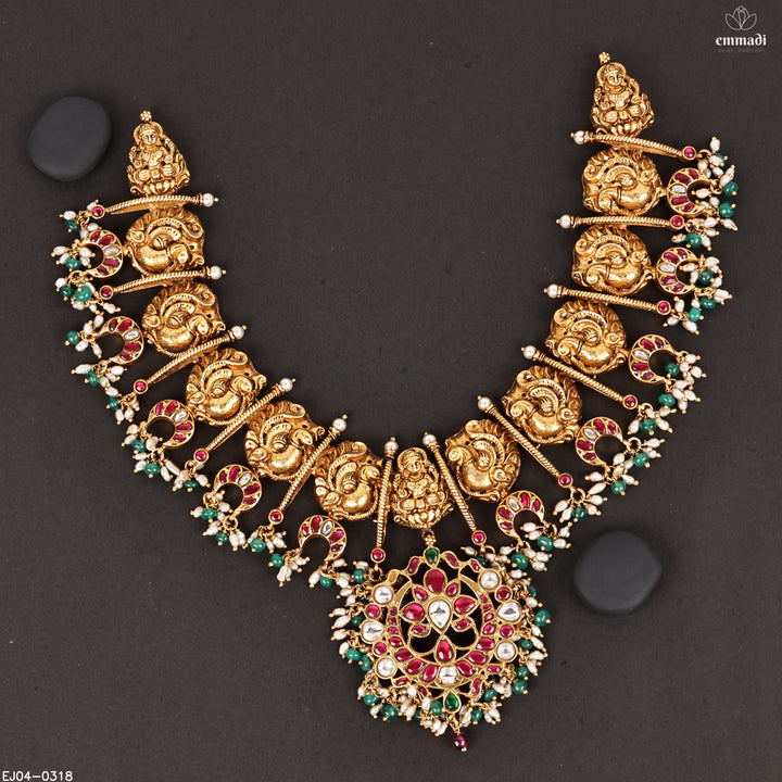 Short Necklace Kundan