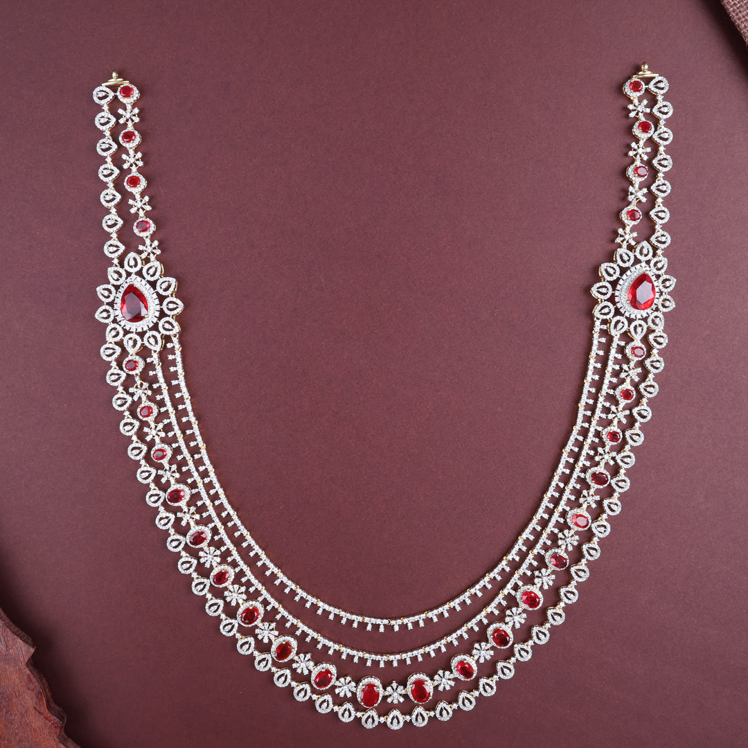 Long Necklace Premium Cz