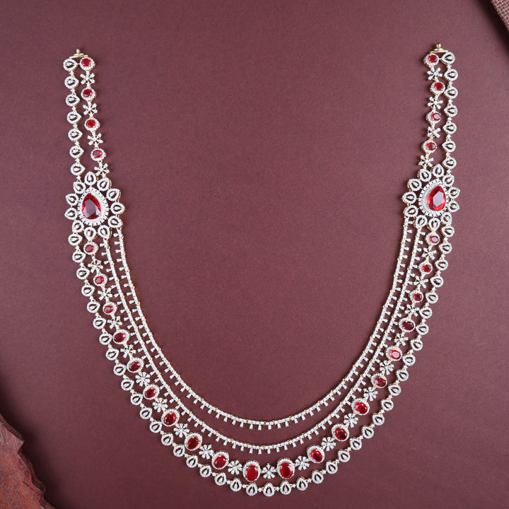 Long Necklace Premium Cz