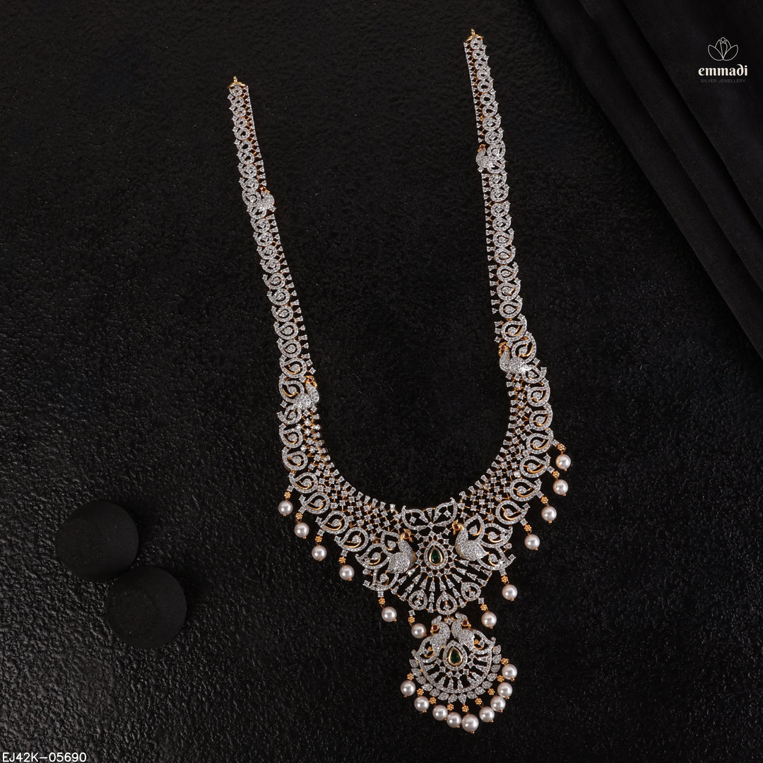 Long Necklace Premium Cz