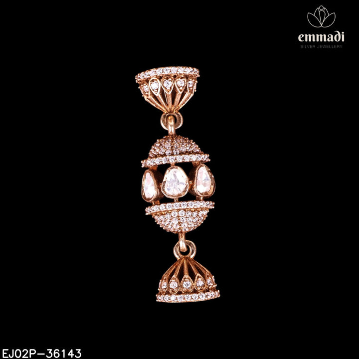 Pendant Brouch Moissanite