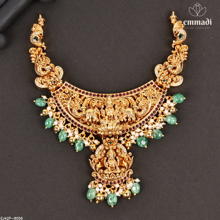 Short Necklace Premium Nakshi