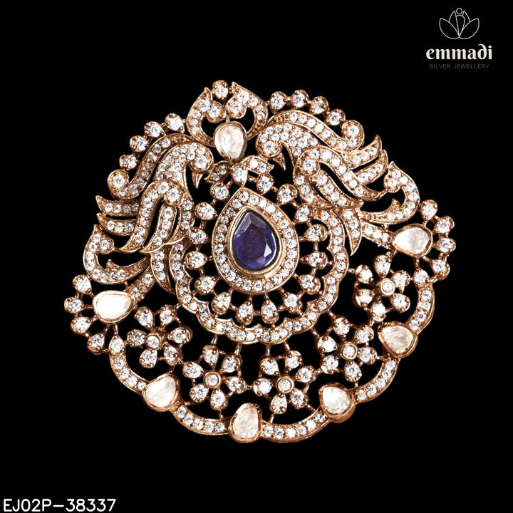 Pendant Brouch Moissanite