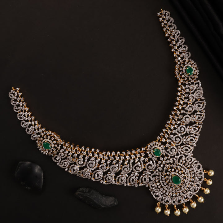Short Necklace Premium Cz