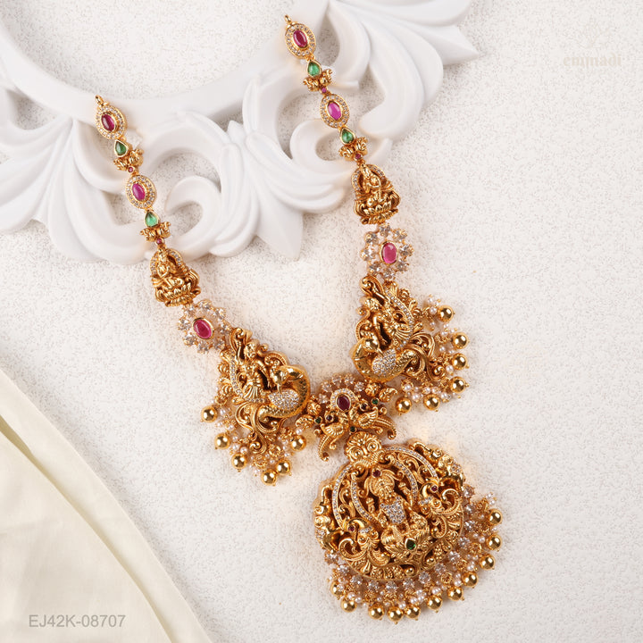 Short Necklace Premium Nakshi
