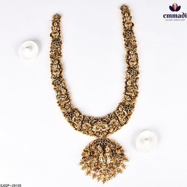 Long Necklace Premium Nakshi
