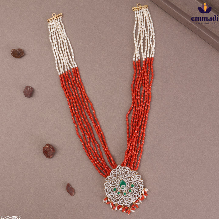 Long Necklace Premium Cz