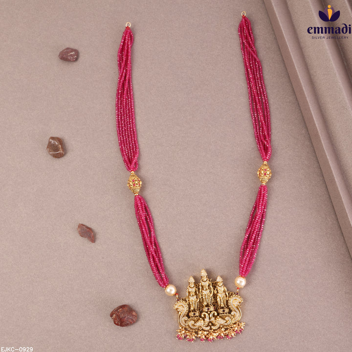 Long Necklace Premium Nakshi