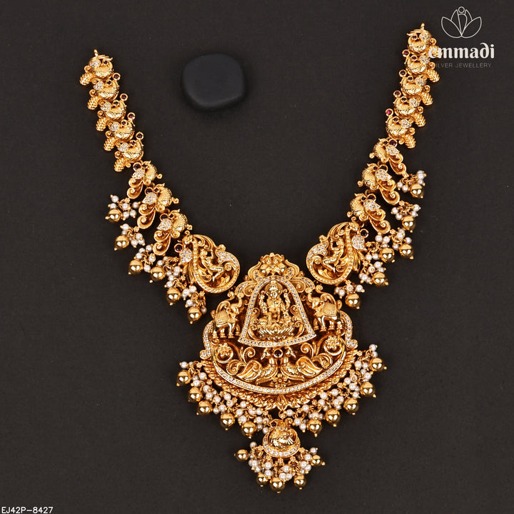 Short Necklace Premium Nakshi
