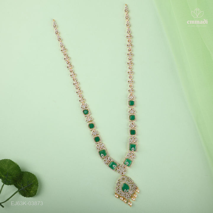 Long Necklace Premium Cz