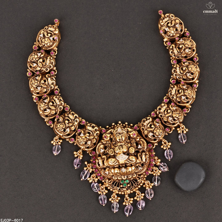 Short Necklace Kundan Nakshi