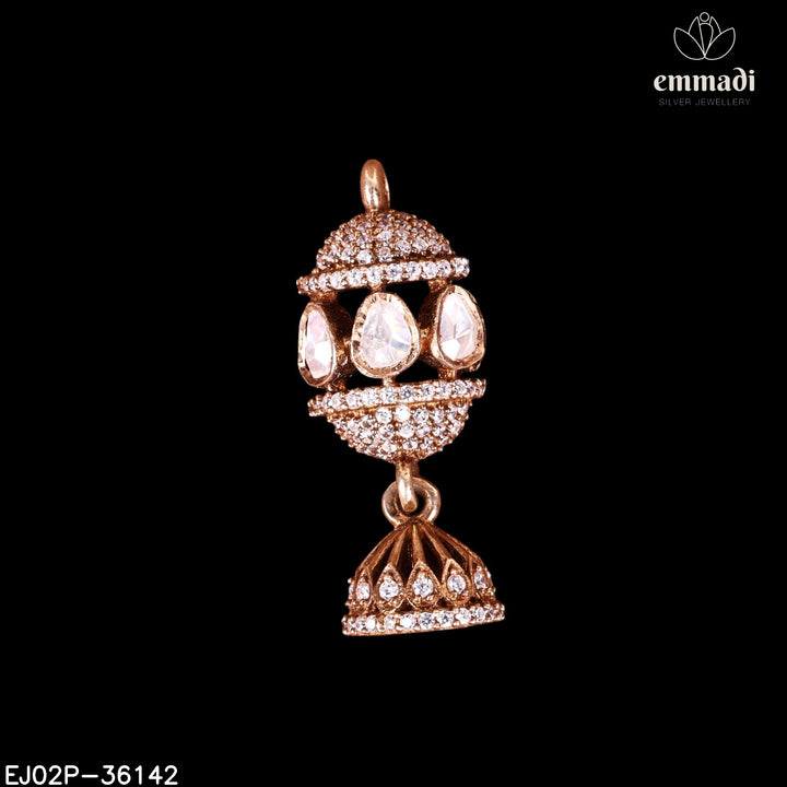 Pendant Brouch Moissanite