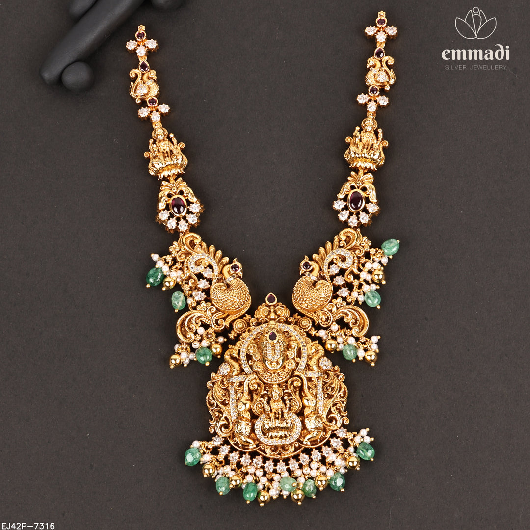 Short Necklace Premium Nakshi