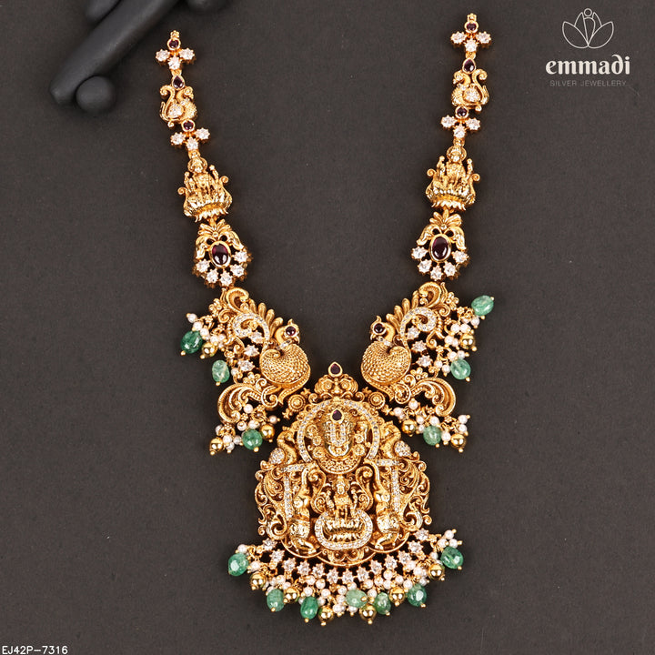 Short Necklace Premium Nakshi