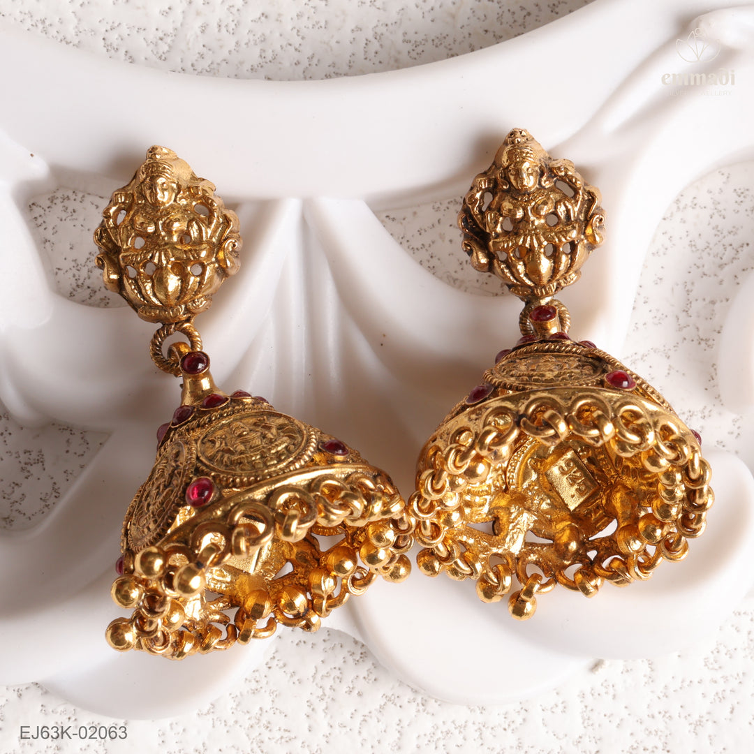 Jhumka Kundan Nakshi