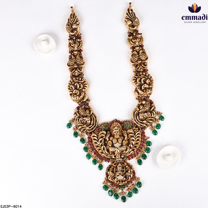 Long Necklace Kundan Nakshi