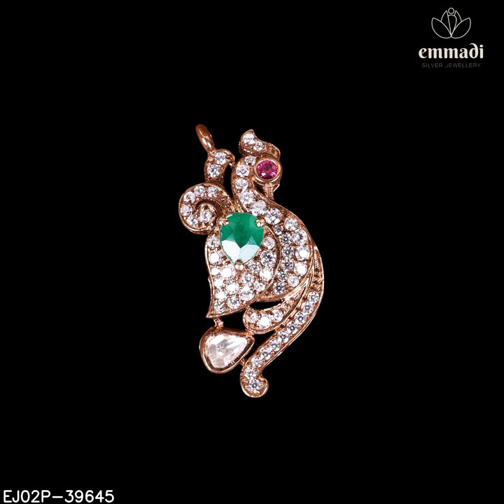 Pendant Brouch Moissanite