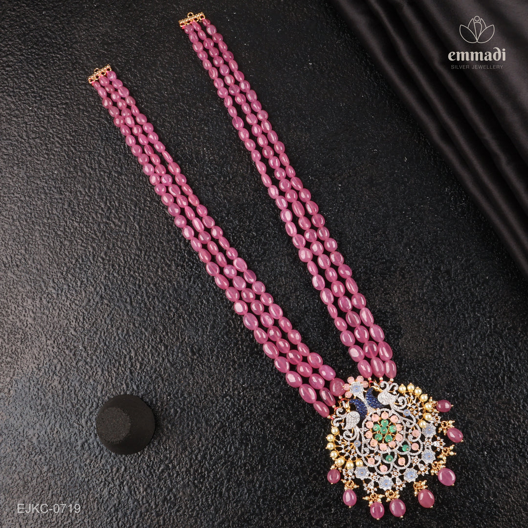 Long Necklace Gem Stone