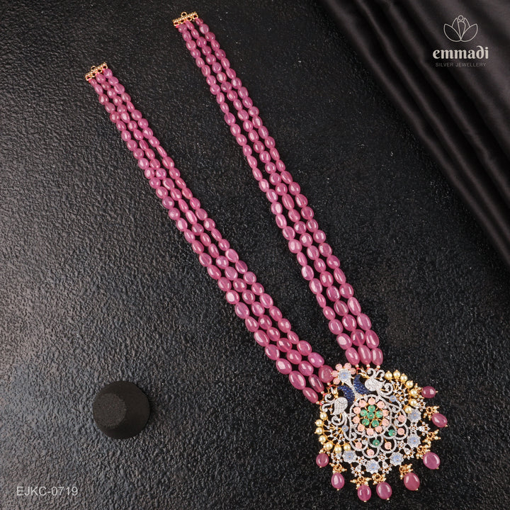 Long Necklace Gem Stone