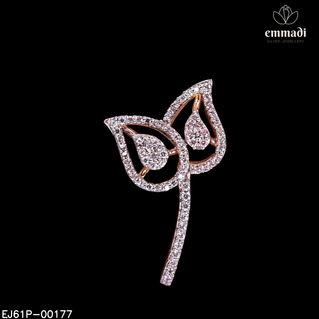 Pendant Brouch Premium Cz