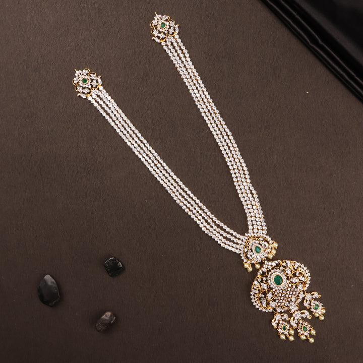 Long Necklace Premium Cz