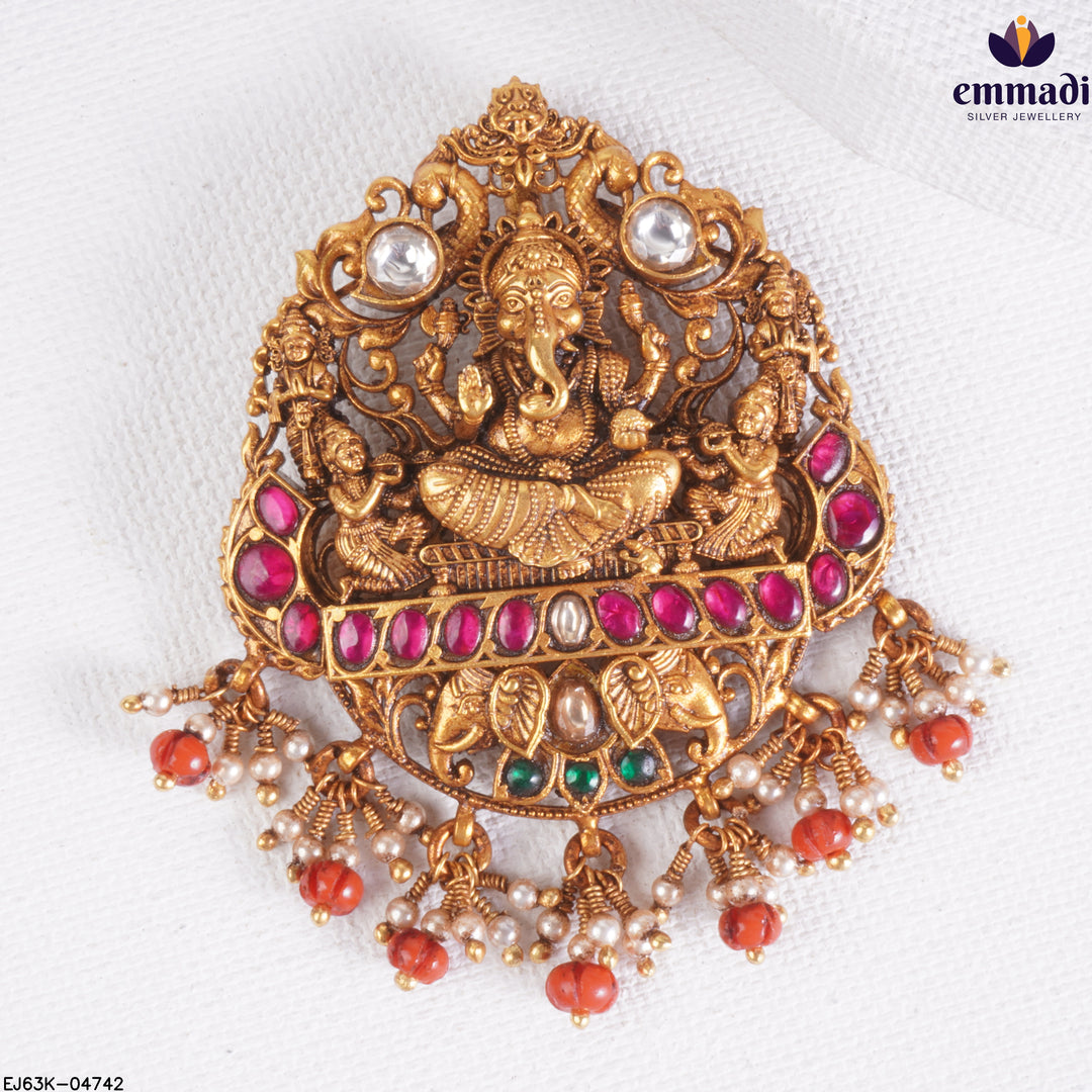 Pendant Kundan Nakshi