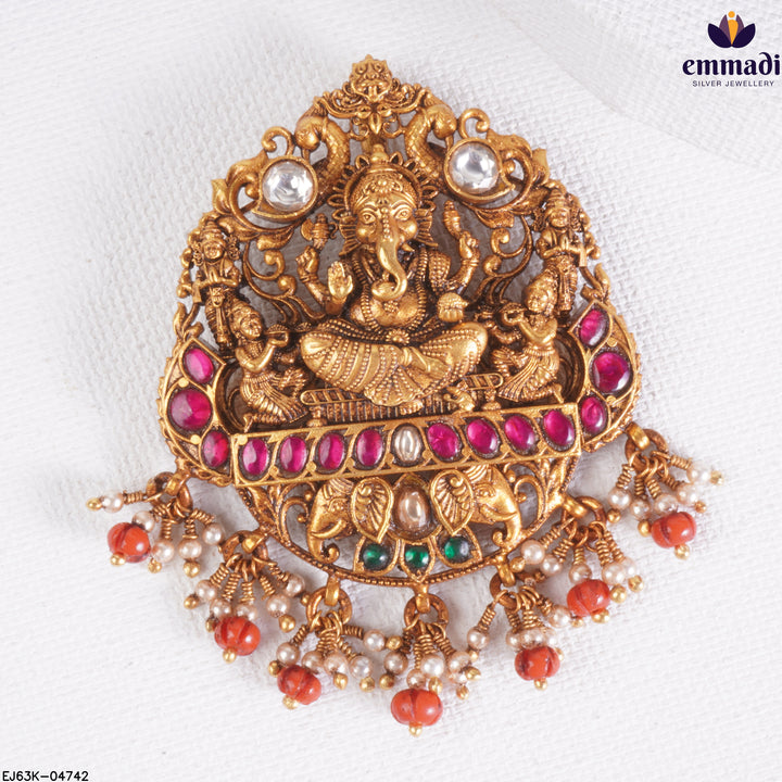 Pendant Kundan Nakshi