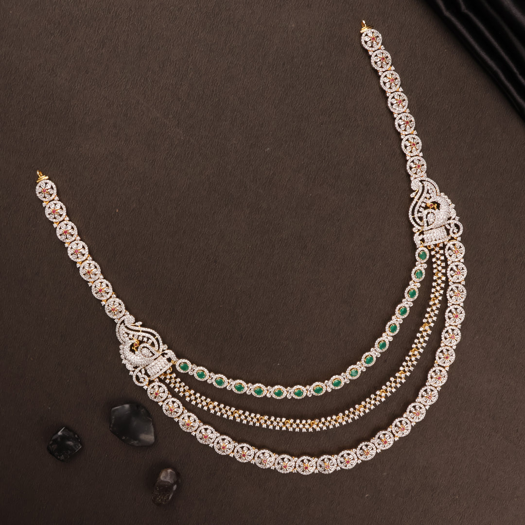 Long Necklace Premium Cz