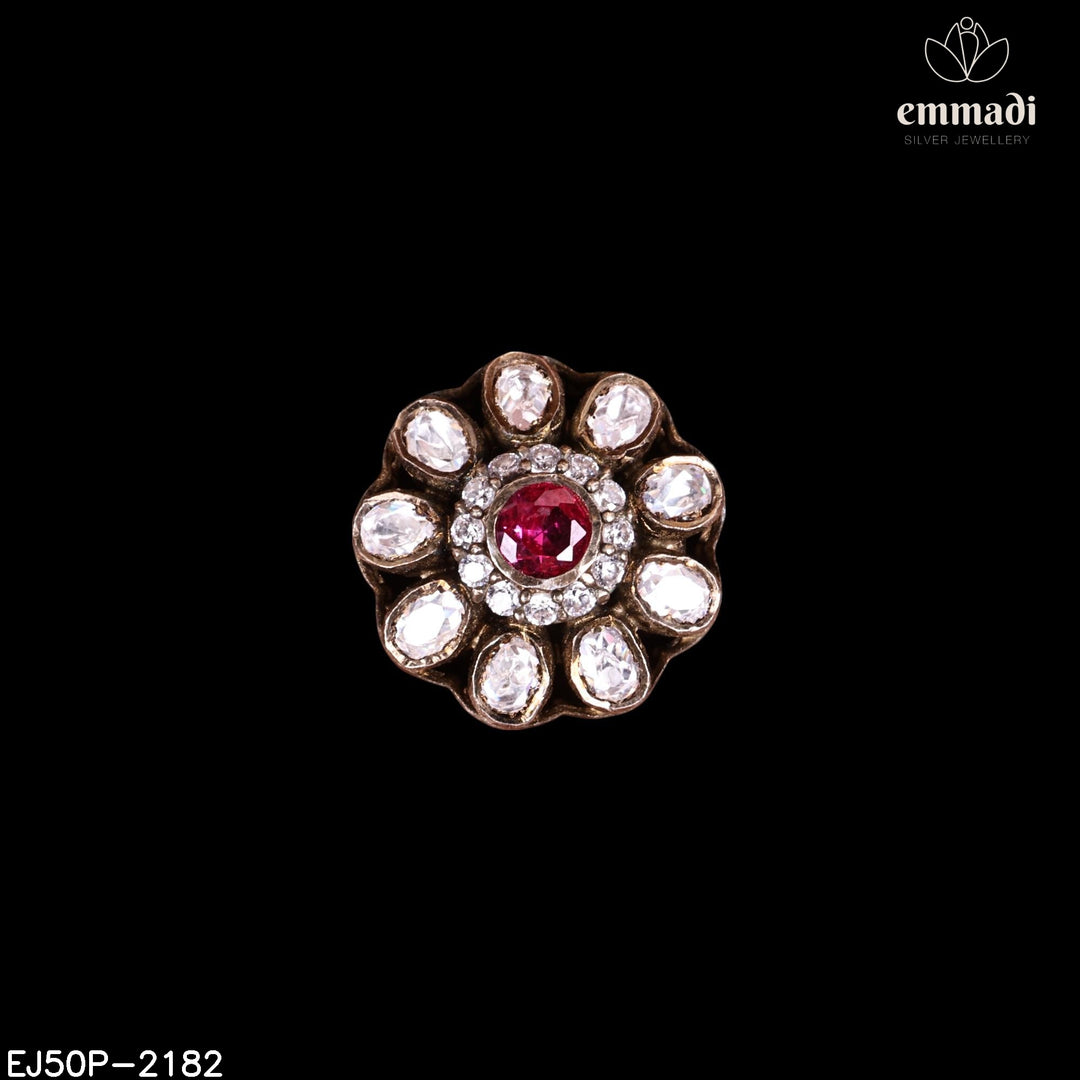 Pendant Brouch Moissanite